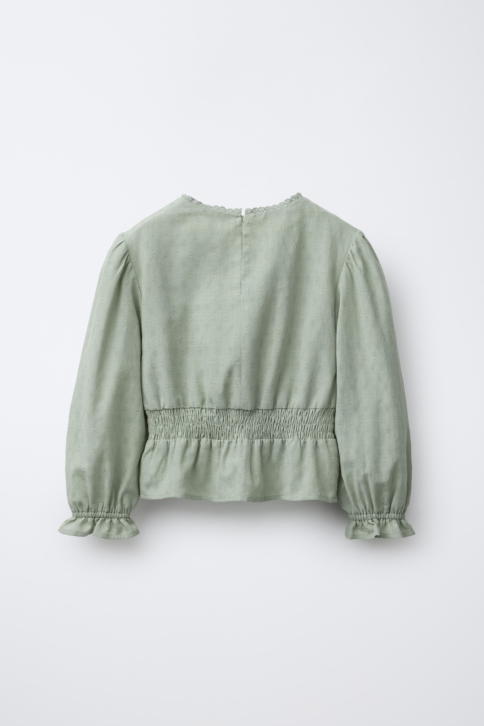 CHEMISE ENTRE-DEUX VOLANTS